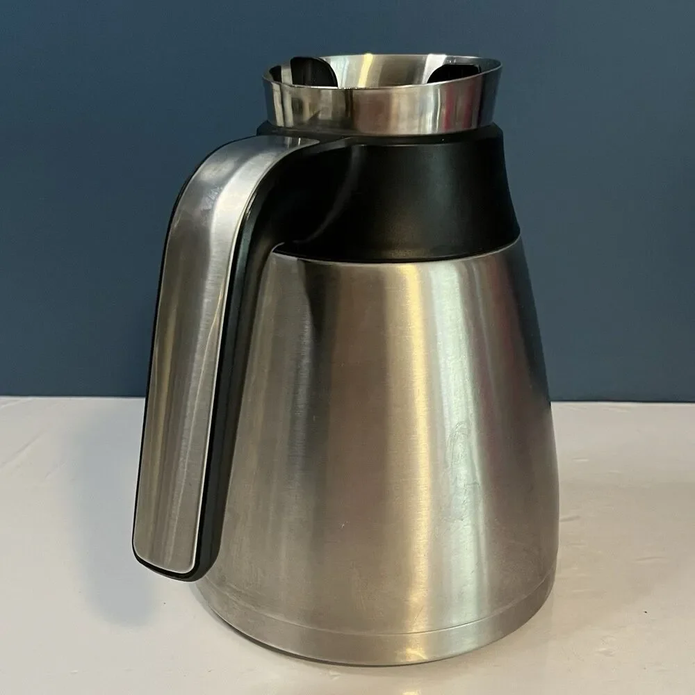 Ninja CF080 CF081 Stainless THERMAL CARAFE PITCHER w/ BREW THROUGH LID Genuine